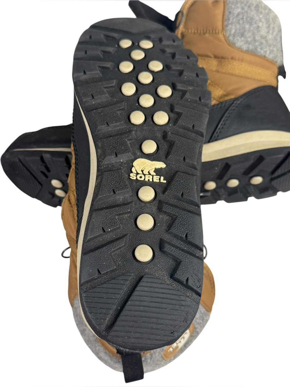 Sorel Whitney II Short Lace Waterproof Winter Boots Elk Brown Size 9 - Picture 6 of 15